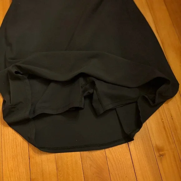 Abercrombie & Fitch Black One Shoulder Traveler Mini Dress Built-in Shorts ST - Picture 5 of 5